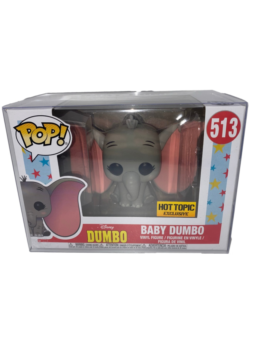 Funko Pop! Disney Baby Dumbo Vinyl Figure Hot Topic Exclusive 513
